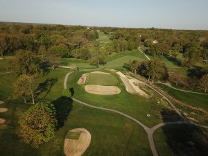 St Louis CC 7th Hole Aerial